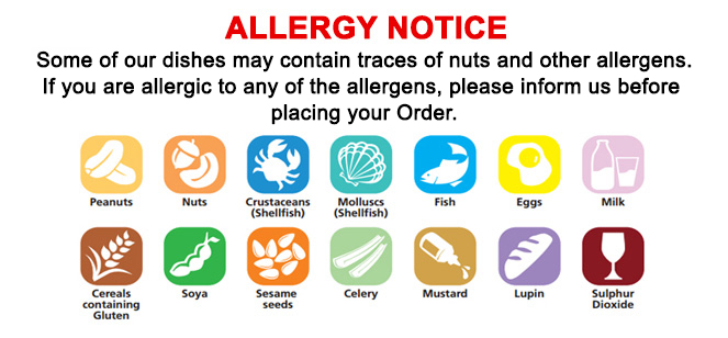 Allergy Notice